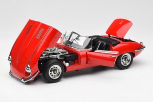 Jaguar E-Type Roadster Series III V12 Roșu AUTOart 1:18 73523 Metal - imaginea 2 din 8