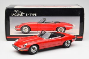 Jaguar E-Type Roadster Series III V12 Roșu AUTOart 1:18 73523 Metal - imaginea 8 din 8