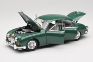 Jaguar Mark II Verde Tchibo 1:18 49420 Metal - imaginea 2 din 8
