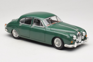 Jaguar Mark II Verde Tchibo 1:18 49420 Metal - imaginea 6 din 8