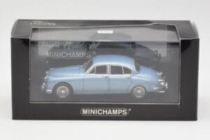 Jaguar Mk II Blue Metallic Minichamps 1:43 433130604 Metal - imaginea 4 din 4
