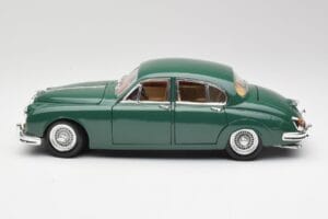 Jaguar Mk II British Racing Verde Maisto 1:18 50287 Metal - imaginea 4 din 8
