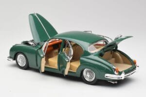 Jaguar Mk II British Racing Verde Maisto 1:18 50287 Metal - imaginea 5 din 8