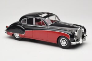 Jaguar Mk VIII Negru & Roșu Închis BoS Models 1:18 BOS408 Rășină - imaginea 4 din 6