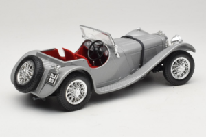Jaguar SS100 Argintiu Bburago 1:18 3006-M2 Metal - imaginea 2 din 6