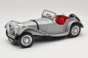 Jaguar SS100 Argintiu Bburago 1:18 3006-M2 Metal