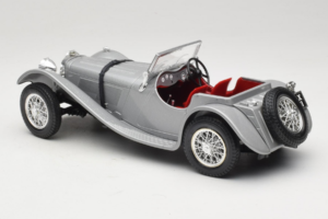 Jaguar SS100 Argintiu Bburago 1:18 3006-M2 Metal - imaginea 5 din 6