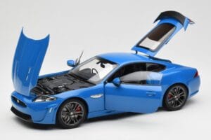 Jaguar XKR-S X150 French Racing Albastru AUTOart 1:18 73641 Metal - imaginea 2 din 8