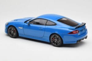 Jaguar XKR-S X150 French Racing Albastru AUTOart 1:18 73641 Metal - imaginea 7 din 8