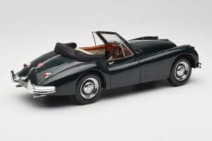 Jaguar XK140 Drophead Coupe Negru Sun Star 1:18 2802 Metal - imaginea 3 din 8