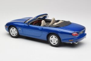 Jaguar XK8 X100 Cabriolet Azure Albastru Maisto 1:18 50286 Metal - imaginea 7 din 8