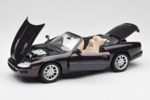 Jaguar XKR X100 Cabriolet Gri Maisto 1:18 50331 Metal - imaginea 2 din 8