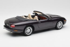 Jaguar XKR X100 Cabriolet Gri Maisto 1:18 50331 Metal - imaginea 3 din 8