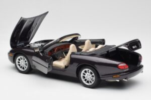 Jaguar XKR X100 Cabriolet Gri Maisto 1:18 50331 Metal - imaginea 5 din 8