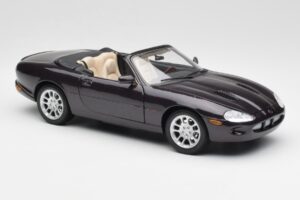 Jaguar XKR X100 Cabriolet Gri Maisto 1:18 50331 Metal - imaginea 6 din 8