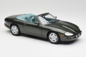 Jaguar XKR X100 Cabriolet Verde Maisto 1:18 37800-M1 Metal - imaginea 6 din 8
