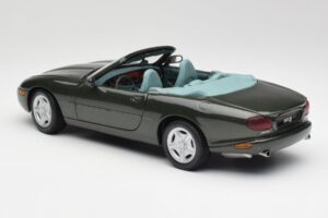 Jaguar XKR X100 Cabriolet Verde Maisto 1:18 37800-M1 Metal - imaginea 7 din 8