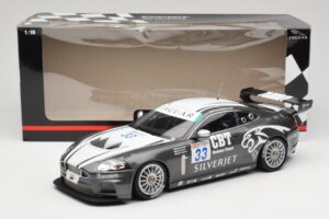 Jaguar XKR GT3 Quaife #33 P. Hall FIA GT3 Championship 2008 Minichamps 1:18 150081333 Metal - imaginea 6 din 6