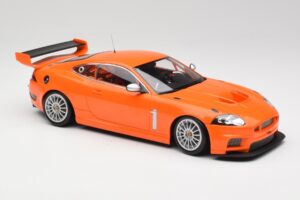 Jaguar XKR GT3 Racing Orange Minichamps 1:18 150081391 Metal - imaginea 4 din 6