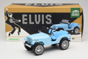 Jeep CJ-5 Elvis Presley's Car GreenLight 1:18 19061 Metal - imaginea 6 din 6