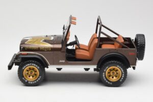 Jeep CJ-7 Golden Eagle Verde MCG 1:18 MCG18109 Metal - imaginea 3 din 6