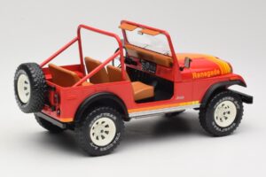 Jeep CJ-7 Renegade Roșu MCG 1:18 MCG18110 Metal - imaginea 2 din 6