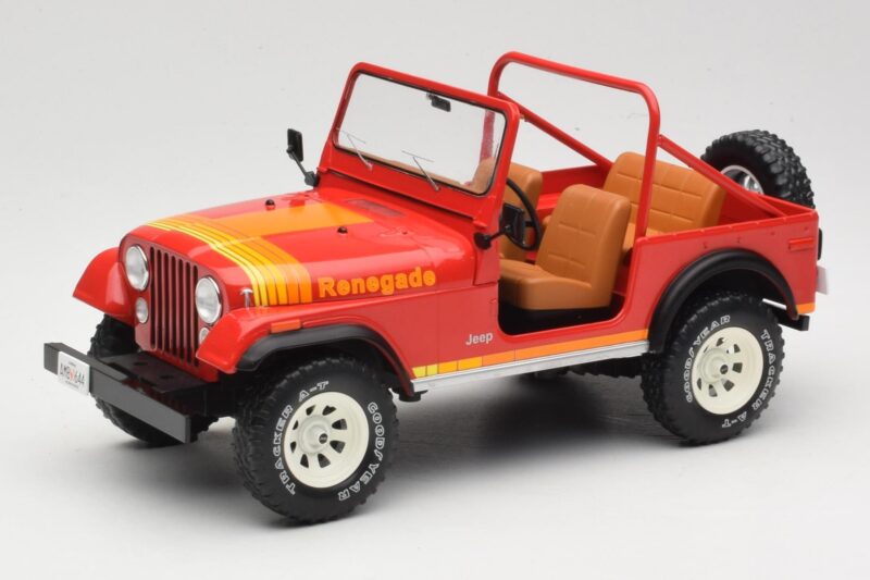 Jeep CJ-7 Renegade Roșu MCG 1:18 MCG18110 Metal