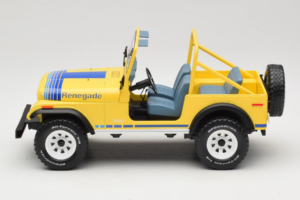 Jeep CJ-7 Renegade Galben MCG 1:18 MCG18552 Metal - imaginea 3 din 6
