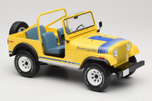 Jeep CJ-7 Renegade Galben MCG 1:18 MCG18552 Metal - imaginea 4 din 6