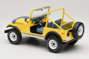 Jeep CJ-7 Renegade Galben MCG 1:18 MCG18552 Metal - imaginea 5 din 6