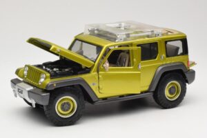 Jeep Rescue Concept Verde Maisto 1:18 36699-M1 Metal - imaginea 2 din 8