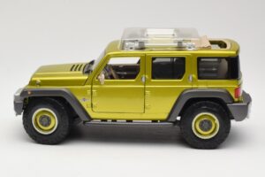 Jeep Rescue Concept Verde Maisto 1:18 36699-M1 Metal - imaginea 4 din 8