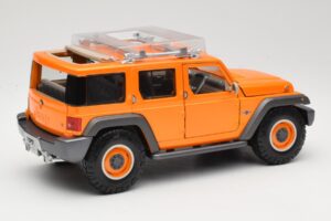 Jeep Rescue Concept Portocaliu Maisto 1:18 36699 Metal - imaginea 3 din 8