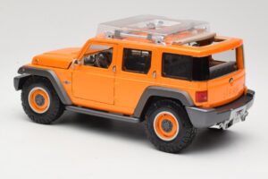Jeep Rescue Concept Portocaliu Maisto 1:18 36699 Metal - imaginea 7 din 8