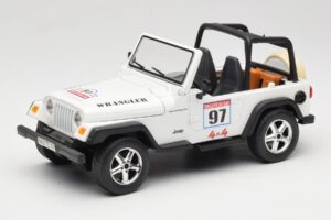 Jeep Wrangler Rallye #97 Bej Solido 1:18 9012 Metal