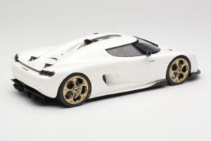 Koenigsegg CC850 Crystal White GT Spirit 1:18 GT903 Rășină - imaginea 2 din 6