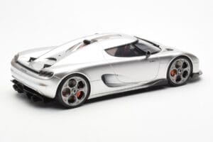 Koenigsegg CC850 Moon Silver GT Spirit 1:18 GT452 Rășină - imaginea 2 din 6