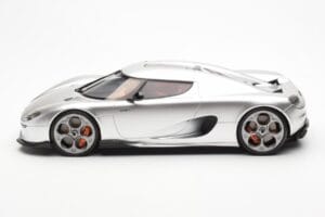 Koenigsegg CC850 Moon Silver GT Spirit 1:18 GT452 Rășină - imaginea 3 din 6
