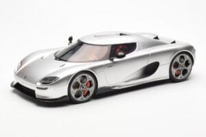 Koenigsegg CC850 Moon Silver GT Spirit 1:18 GT452 Rășină