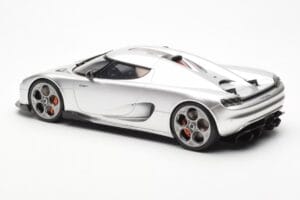 Koenigsegg CC850 Moon Silver GT Spirit 1:18 GT452 Rășină - imaginea 5 din 6