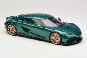 Koenigsegg Gemera Racing Green GT Spirit 1:18 GT888 Rășină - imaginea 4 din 5