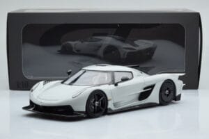 Koenigsegg Jesko Absolut Gri GT Spirit 1:18 GT412 Rășină - imaginea 6 din 6