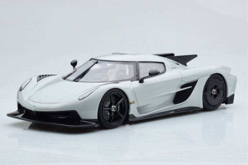 Koenigsegg Jesko Absolut Gri GT Spirit 1:18 GT412 Rășină