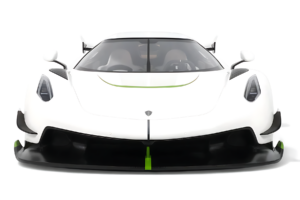 Koenigsegg Jesko Pearl White GT Spirit 1:8 GTS801301 Rășină - imaginea 4 din 5