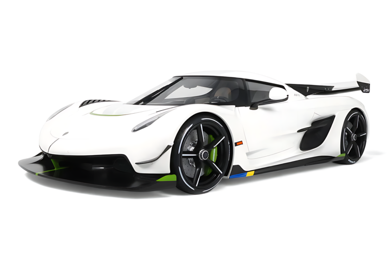 Koenigsegg Jesko Pearl White GT Spirit 1:8 GTS801301 Rășină