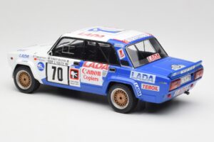 Lada 2105 VFTS #70 E. Tumalevicius 1000 Lakes Rally 1986 IXO 1:18 18RMC181A Metal - imaginea 5 din 6