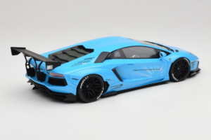 Lamborghini Aventador Liberty Walk Albastru GT Spirit 1:18 GT073 Rășină - imaginea 2 din 6
