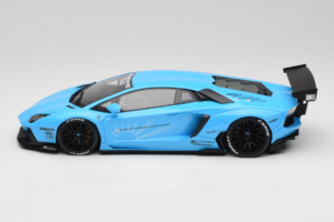 Lamborghini Aventador Liberty Walk Albastru GT Spirit 1:18 GT073 Rășină - imaginea 3 din 6