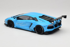 Lamborghini Aventador Liberty Walk Albastru GT Spirit 1:18 GT073 Rășină - imaginea 5 din 6