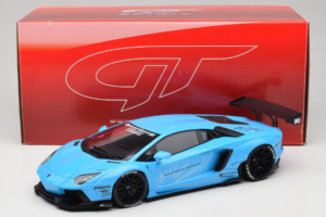 Lamborghini Aventador Liberty Walk Albastru GT Spirit 1:18 GT073 Rășină - imaginea 6 din 6